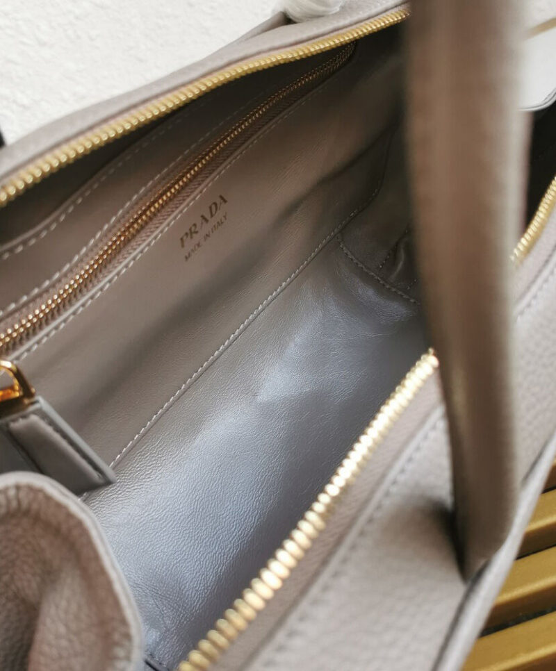Prada Medium Leather Top-handle Bag 1BB126